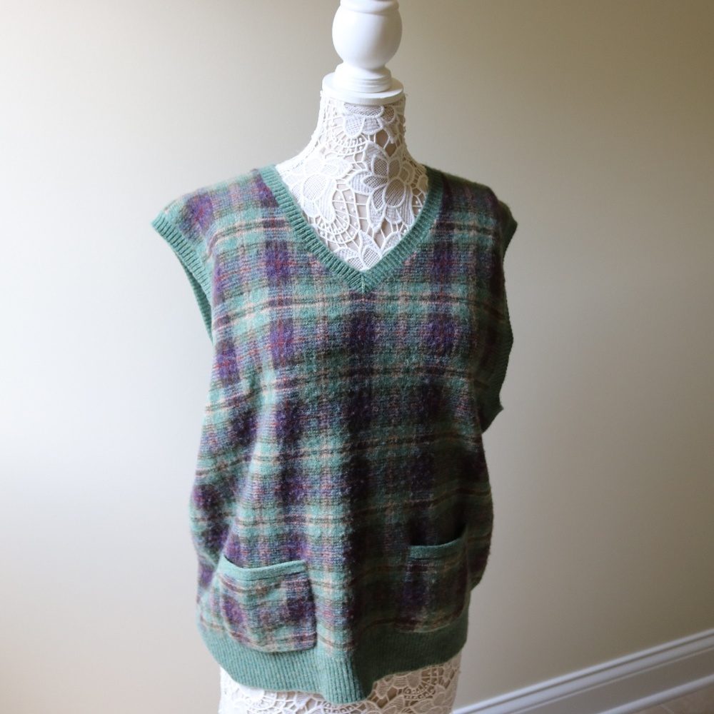 Vintage Polo Ralph Lauren Plaid Vest